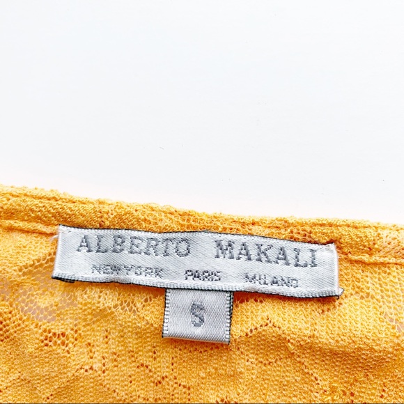 Alberto Makali Orange Lace Camisole NWOT - Picture 5 of 5